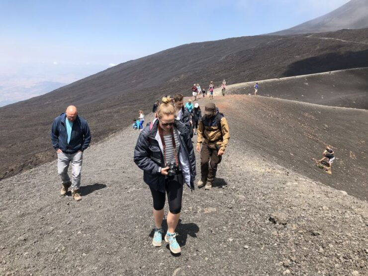 From Taormina: Etna Summit Area, Lunch & Alcantara Tour - Pickup Locations and Group Size