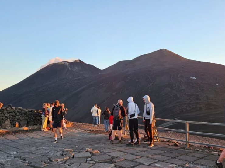From Taormina: Sunset Experience on Mount Etna Upper Craters - Itinerary
