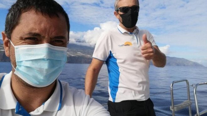 From Tazacorte: Fast Yacht Tour of La Palma - Stop for a Swim and Relaxation Moment