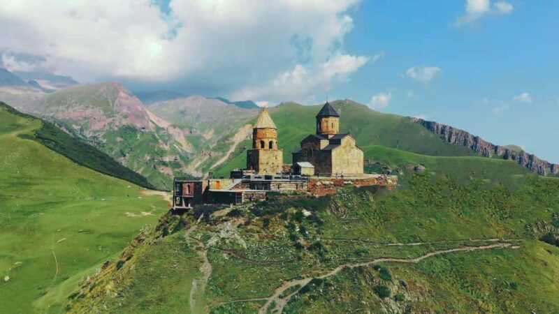 From Tbilisi: Private Ananuri-Gudauri-Kazbegi Tour - Zhinvali Reservoir: The First Photo Stop