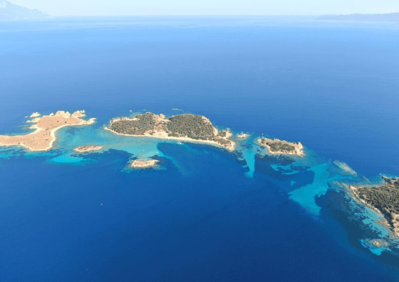 From Thessaloniki: Blue Lagoon & Ammoulliani Cruise - The Magic of the Blue Lagoon and Surroundings