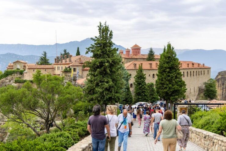 From Thessaloniki: Byzantine Walks Meteora Monasteries - Activity Description