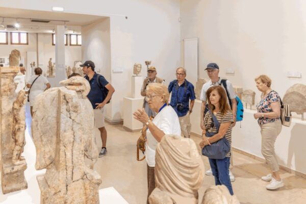 From Thessaloniki: Myth & History Dion & Pal. Panteleimon - Transportation: Bus Provided for Convenience