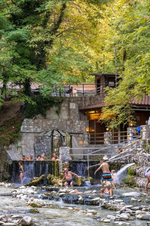 From Thessaloniki: Pozar Baths & Edessa Waterfalls - Key Attractions