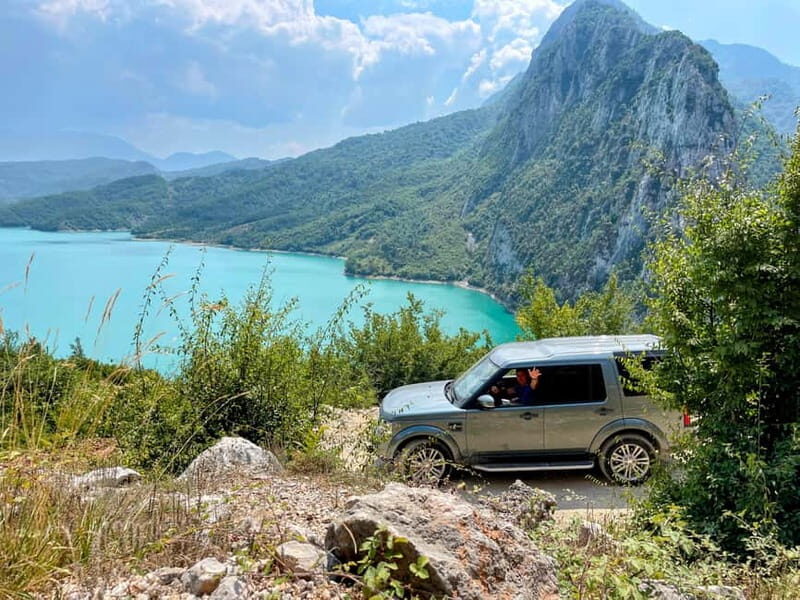 From Tirana: Hike on Gamti Mt & Bovilla Lake on Land Rover - The Final Ascent and Return Journey