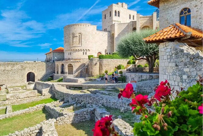From Tirana: Kruja Castle, the Old Bazaar and Sarisalltik - History of Kruja Castle