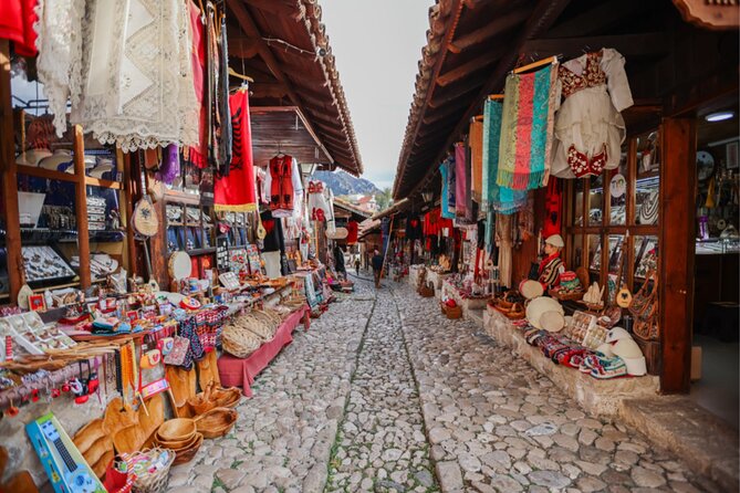 From Tirana: Kruja Castle, the Old Bazaar and Sarisalltik - Visit to Sari Salltik Mosque