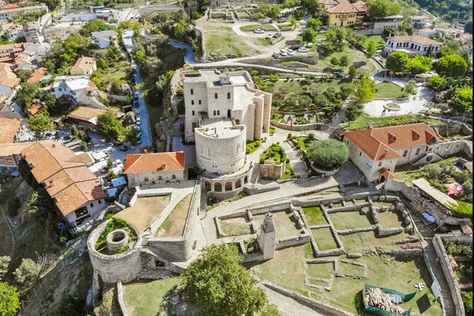 From Tirana: Kruja Castle, the Old Bazaar and Sarisalltik - Inclusions and Start Time