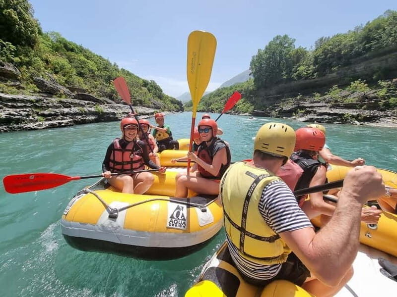 From Tirana: Vjosa Rafting & Benja Thermal Baths Day Tour - The Sum Up
