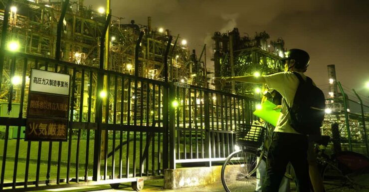 From Tokyo: Keihin Industrial Zone Night Tour by E-Bike - Highlights of the Tour