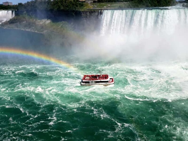 From Toronto: Niagara Falls Guided Day Tour with Boat Cruise - Transportation, Timing, and Group Size