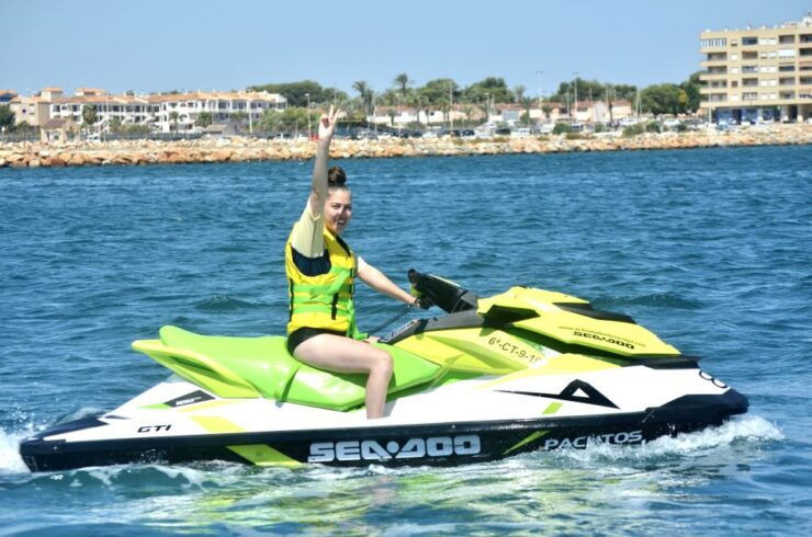 From Torrevieja: Jet Ski Tour Without a License. - Tour Availability and Duration