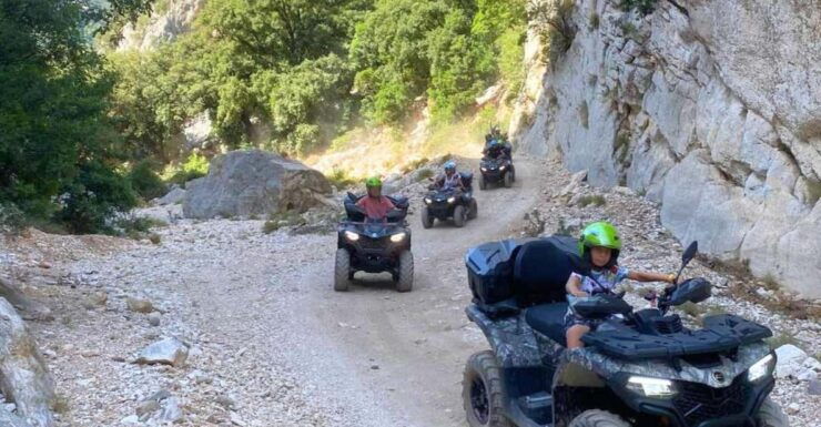 From Tortolì: Quad Bike Tour to Cala Sisine in Baunei - Good To Know