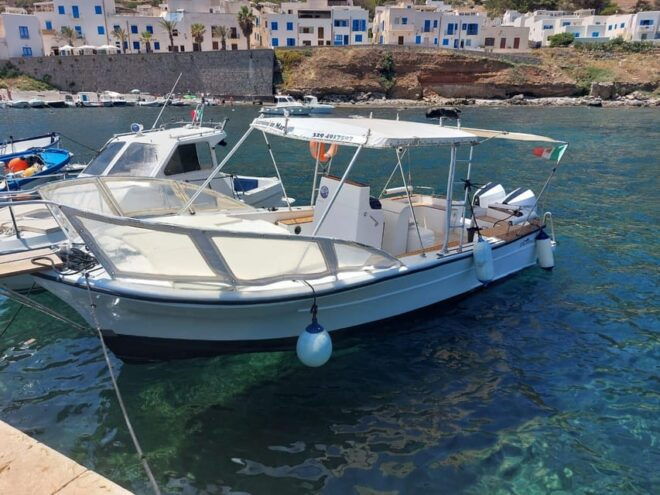 From Trapani: Favignana and Levanzo Boat Tour With Lunch - Exploring Favignana Village