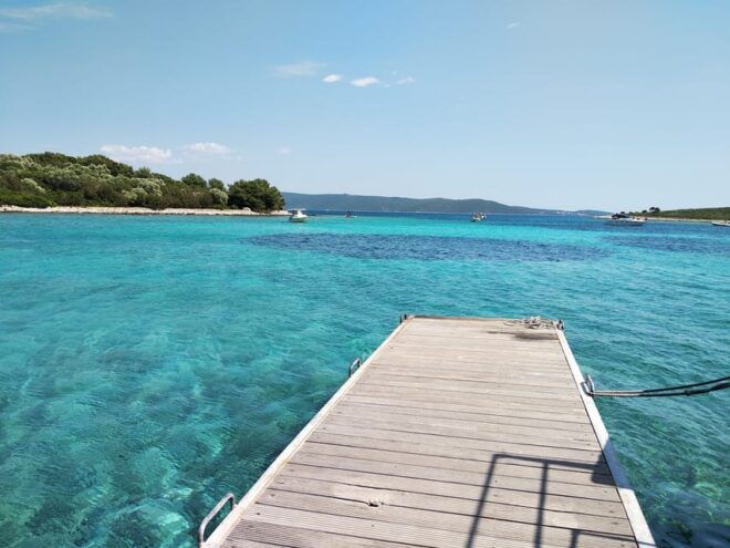 From Trogir: Half-Day 3-Island Boat Tour With Coffee/Water - Blue Lagoon (Veliki Drvenik)