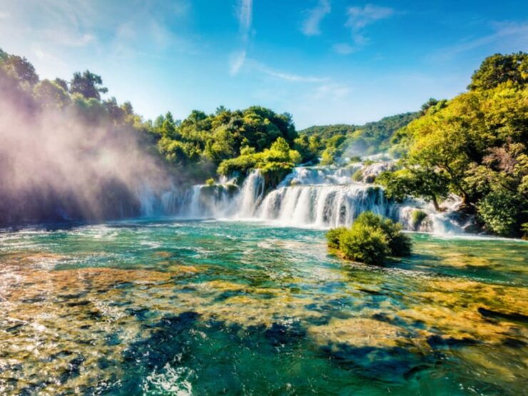 From Trogir, Seget & Okrug: Krka Waterfalls & Boat Ride - Itinerary Highlights