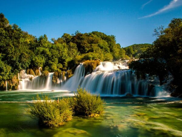 From Trogir, Seget & Okrug: Krka Waterfalls & Boat Ride - Pickup and Dropoff Locations