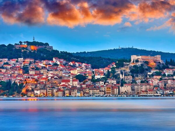 From Trogir, Seget & Okrug: Krka Waterfalls & Šibenik - Optional River Boat Ride