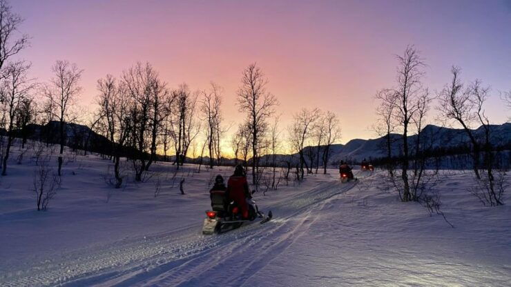 From Tromsø: Lyngen Alps Afternoon Snowmobile Tour - Departure Information and Logistics