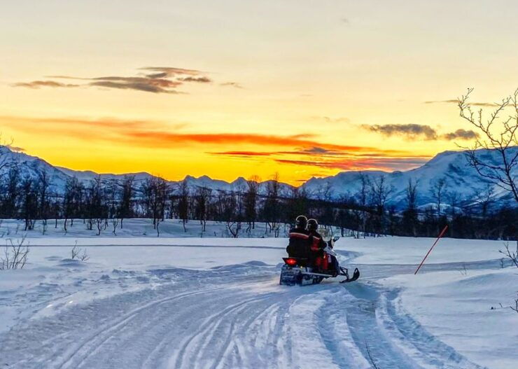 From Tromsø: Snowmobile Safari in the Lyngen Alps - Itinerary