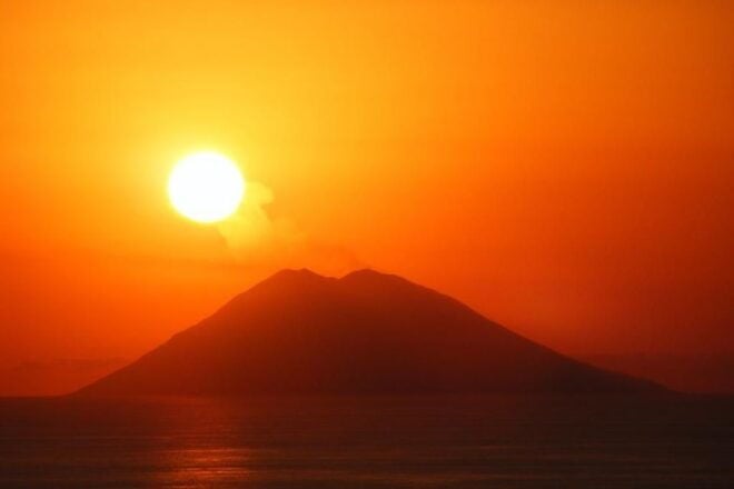 From Tropea: Stromboli Volcano Night Tour - Description