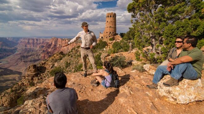 From Tusayan: Grand Canyon Desert View Sunset Tour - Full Description