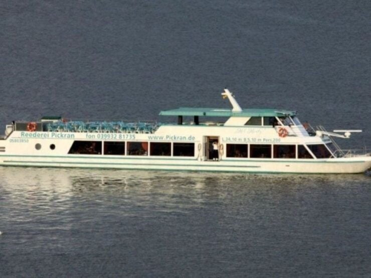 From Untergöhren: 4-lake Trip to Waren - Scenic Cruise on MS Müritz