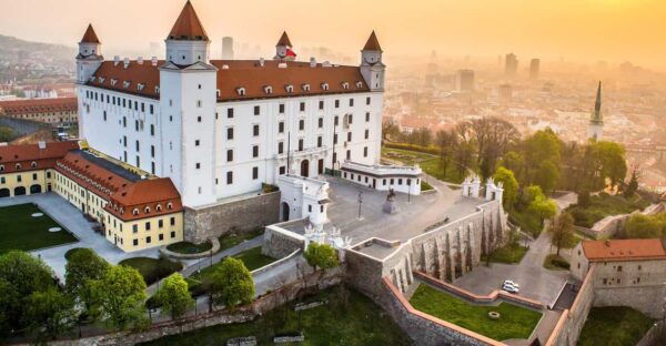 From Vienna: Bratislava City Highlights Trip - Blue Church