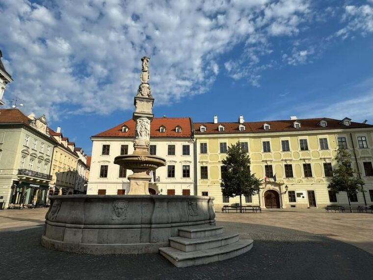 From Vienna: Bratislava City Tour with Food Options - Free Time to Explore on Your Own