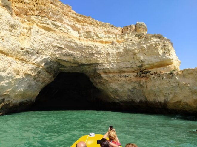 From Vilamoura: 2.5-Hour Benagil Cave and Dolphins Boat Tour - Meeting Point and Important Information