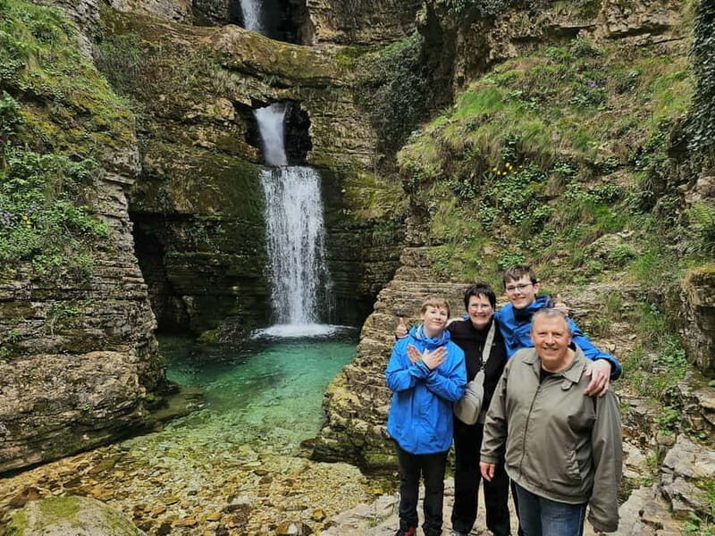 From Vlore:Brataj Bridge, Nivica Canyon & Peshtura Waterfall - Discovering Albania’s Scenic Highlights from Vlore