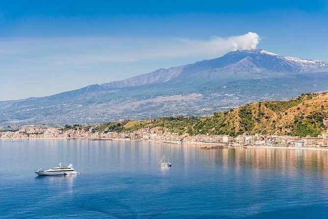 From Volcano to Sea: Private Tour of Etna and Taormina Boat Tour With Tasting - Tour Overview