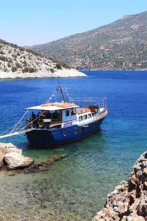 From Votsalakia : West Coast Boat Cruise With Lunch - Highlights