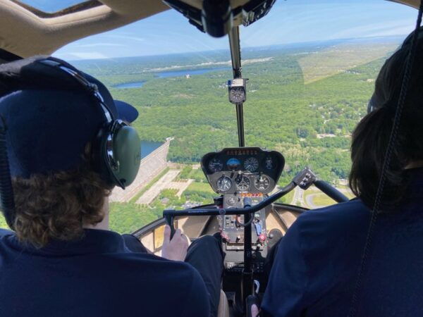 From Westchester: New York Helicopter Piloting Experience - Transportation Arrangements