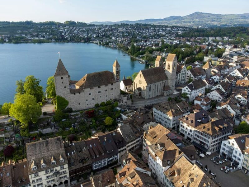 From Zurich: Rapperswil, Einsiedeln, Lindt Home of Chocolate - Visiting the Baroque Benedictine Monastery in Einsiedeln