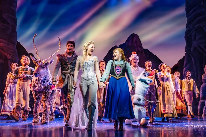 Frozen The Musical Tickets - Selecting Date and Travelers