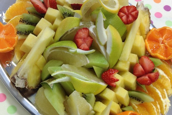 Fruit Cutting & Vegetable Fruit Carving - Sample Menu