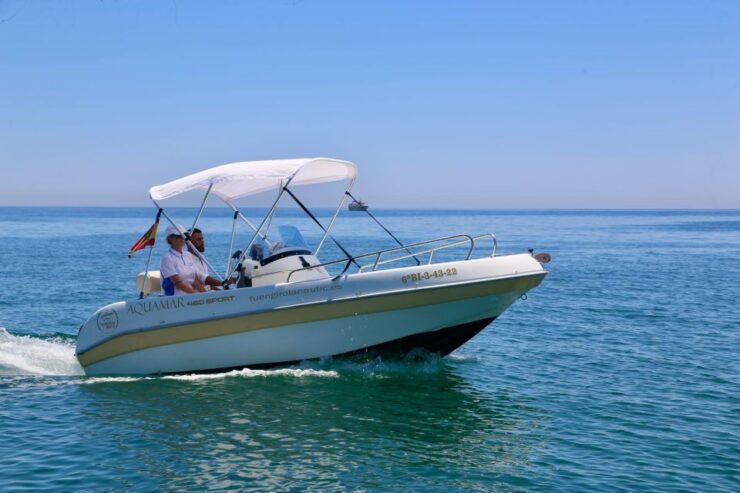 Fuengirola: 1- to 4-Hour Boat Rental - No License Needed - Activity Details