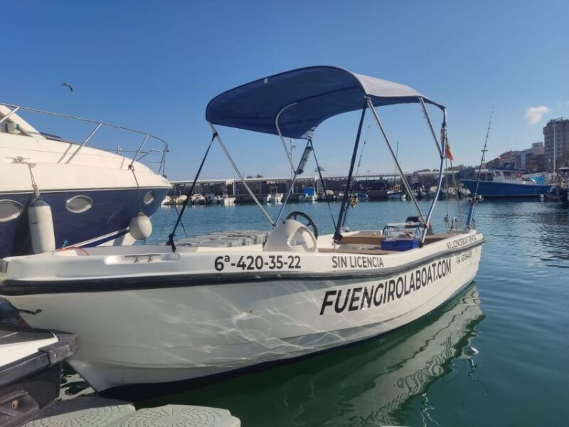 Fuengirola No License Boat From 2 to 4 Hours - Good To Know