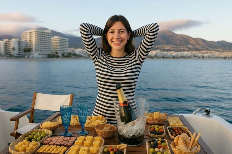 Fuengirola: Sunset Boat Tour - Cocktail Dinner & Champagne - What’s Included in Your Ticket