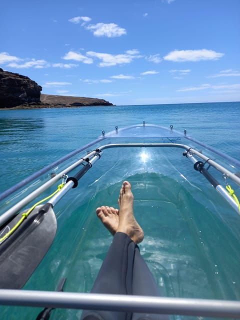 Fuerteventura: Guided Tours in Transparent Electric Kayaks - Included in the Tour