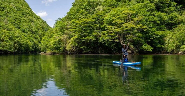 Fujiwara Lake: Full-day SUP + Takaragawa Onsen Tour in Gunma - Good To Know