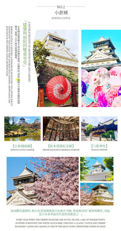 Fukuoka Full-Day Kitakyushu Moji Port & Mt. Sarakura Tour with Night Views - Kokura Castle: history in a short visit