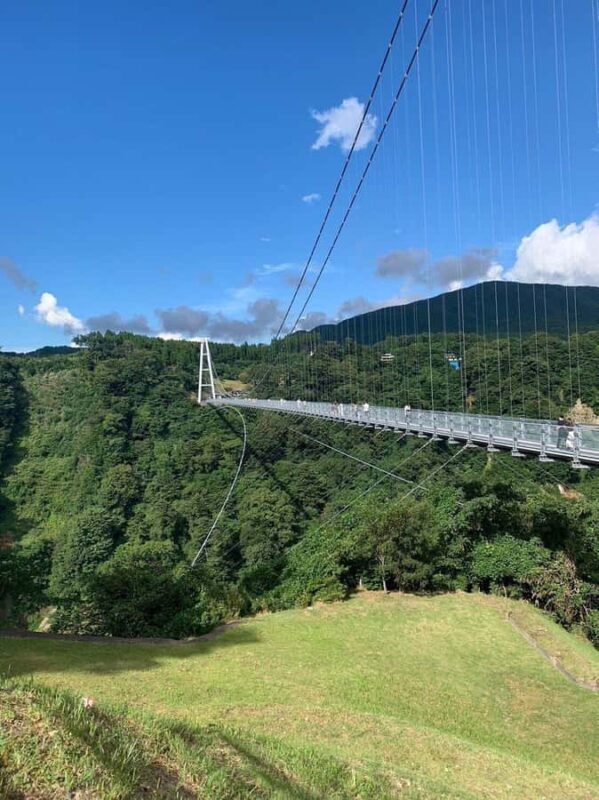 Fukuoka: Kokonoe Sky Bridge & Waterfalls Day Trip - Hot Springs and Local Delicacies