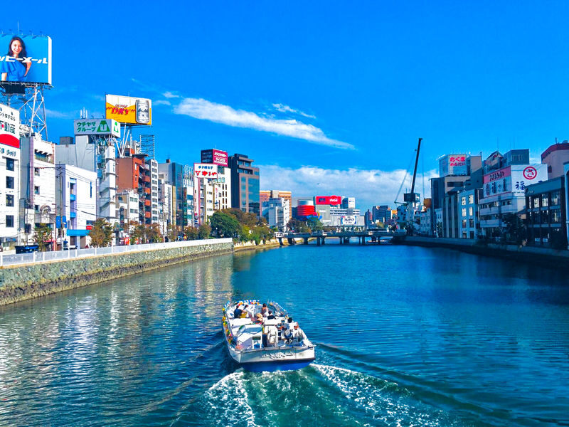 Fukuoka Nakasu River Cruise Ticket - What the Nakasu cruise shows you from the water