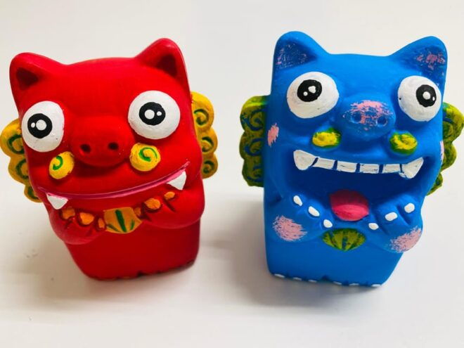 Fukuoka: Okinawa-Style Shisa Amulet Making Workshop - Included Materials