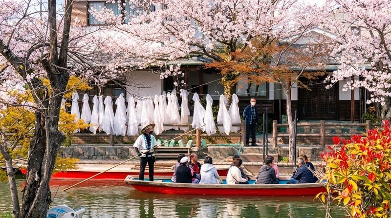 Fukuoka Yanagawa River Cruise & Meoto Iwa Full-Day Tour - The guide can make a long day feel easier