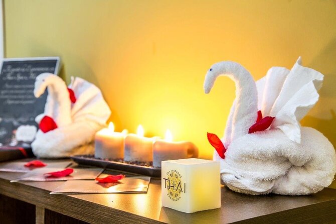 Full Body MASSAGE 60 Min and Floral Bath in Jacuzzi 30 Min at THAI SPA MASSAGE - Preparing for the Massage and Bath