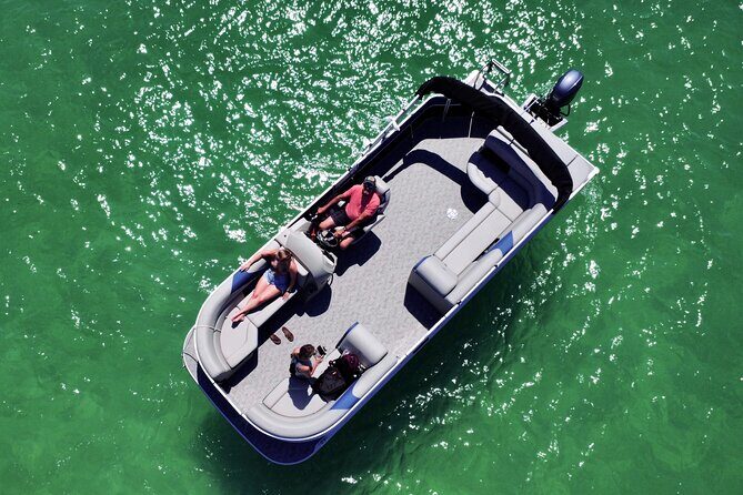 Full Day 90HP Pontoon Rental to Shell Island - Discovering Panama City Beach from the Water