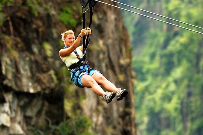 FULL-DAY ADVENTURE WITH the ZIPLINE and HIGHWIRE PACKAGE From HUE CITY - Overview of the Package